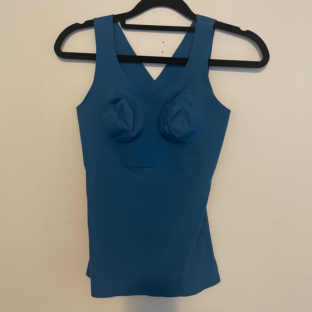 Evelyn &‎ Bobbie The Beyond Tank Top Blue XS shapewear Sculptwear Classic casual